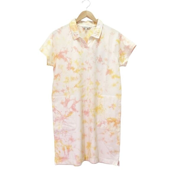 NWT Toad&Co Yerba Rugby Dress Size Small Gooseberry Tie Dye Organic Cotton New - Picture 10 of 11